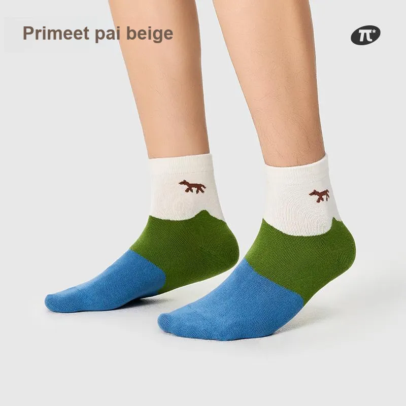 Primeet Ankle Socks Men's 5 Pack All The Way Forward-14