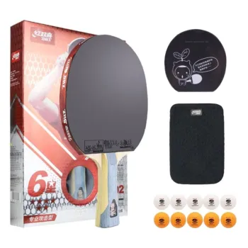 DHS Ping Pong Paddles Unisex Red