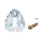 Gray Silk Scarf Buckle Box (Random 1 Pc)