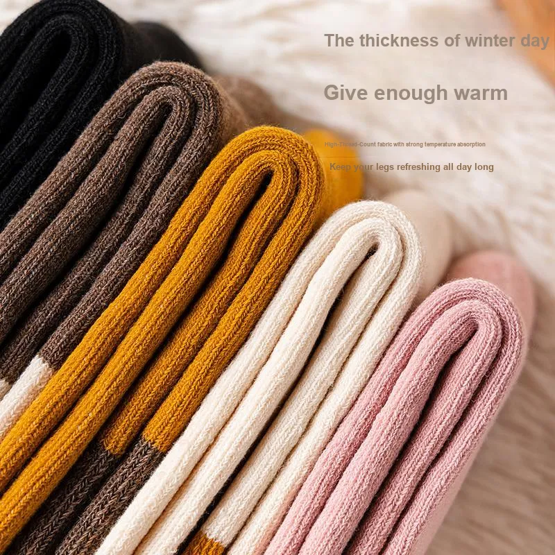 YUZHAOLIN Mid Calf Socks Women's Combo Set-14