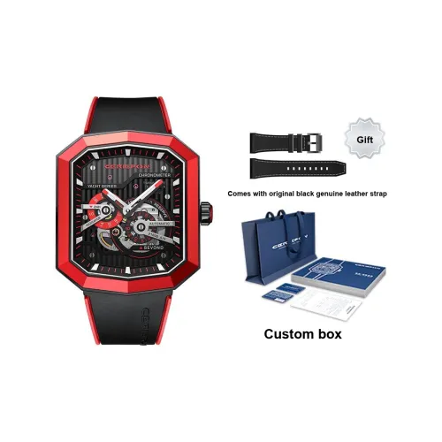 CERIEPON Yacht Collection Автоматический Механический Механизм Часы Мужские Часы Скелетный Циферблат CP 8902G A4