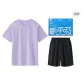 Purple+Black Pants 9849