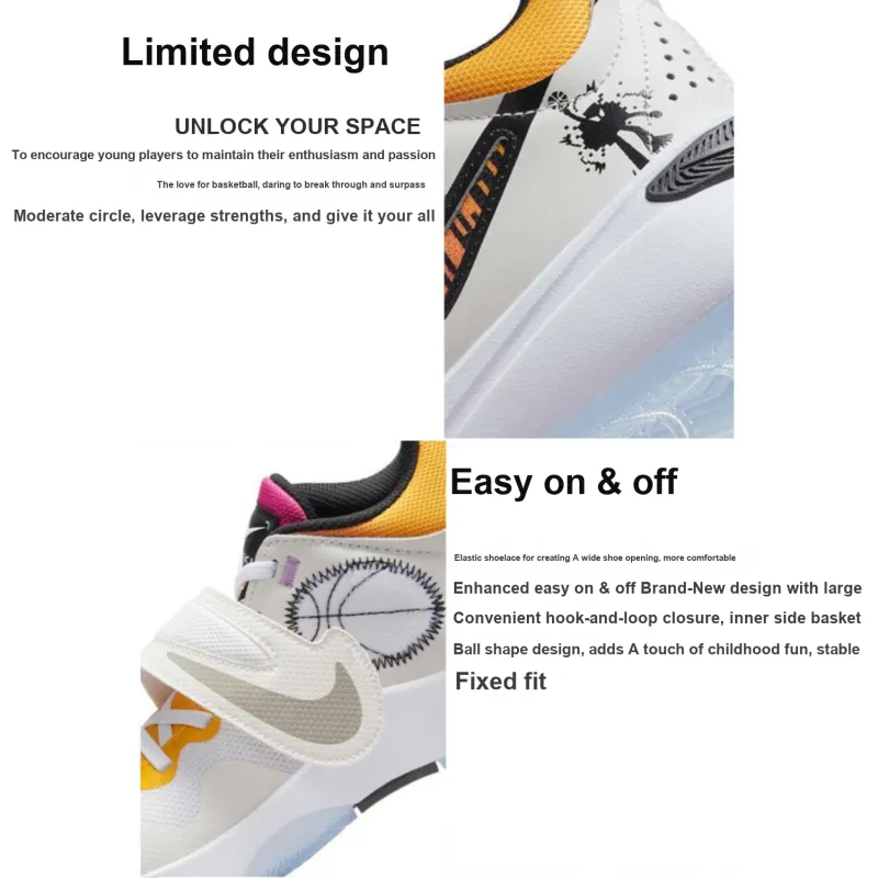 Nike Team Hustle D11 GS 'Doodles'-1
