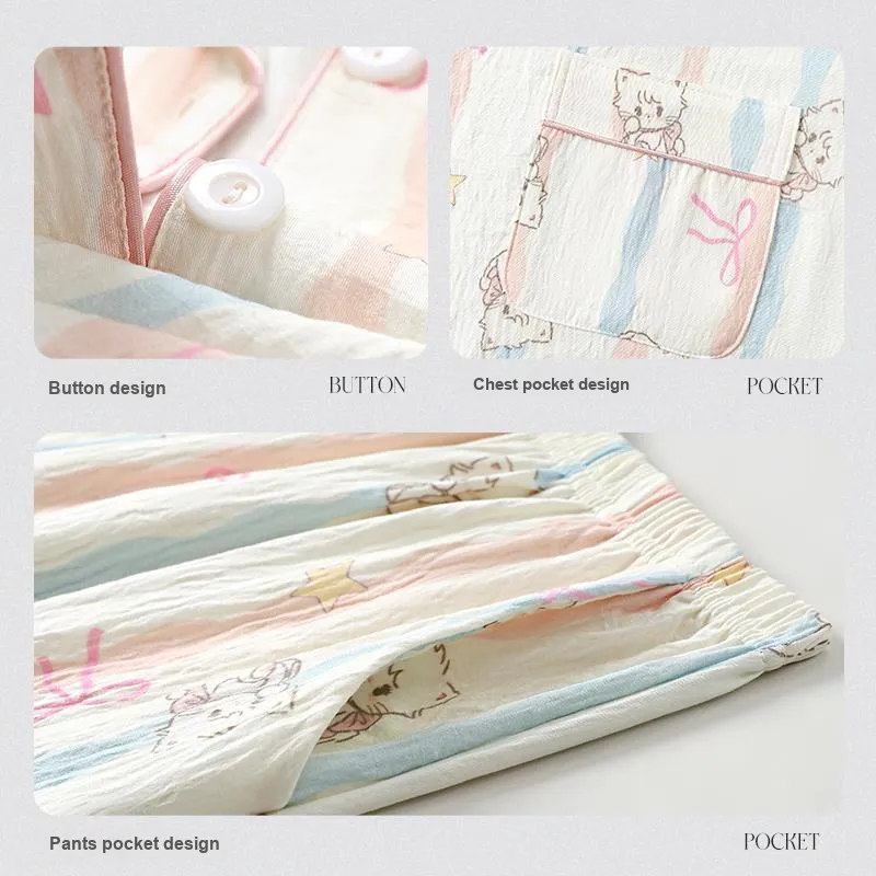 Gongdie x Mikko Pajama Set Women's Image Color, Gift Box Set-2