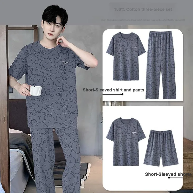 GOSO Pajama Set Men's Slate Gray-2