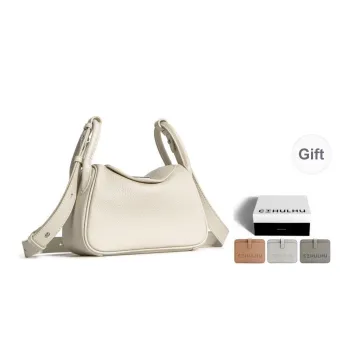 Cthulhu Top Grain Cow Leather Capsule Pillow Bag Portable Crossbody Bag Shoulder Bag Medium Size Women's Blue/Brown