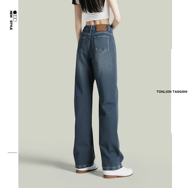 Tonlion Jeans Women's Gray-3