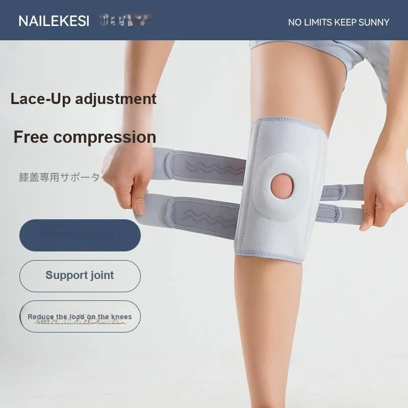 NAILEKESI Mountaineering Running Badminton Unisex Polyester Knee Pads-16