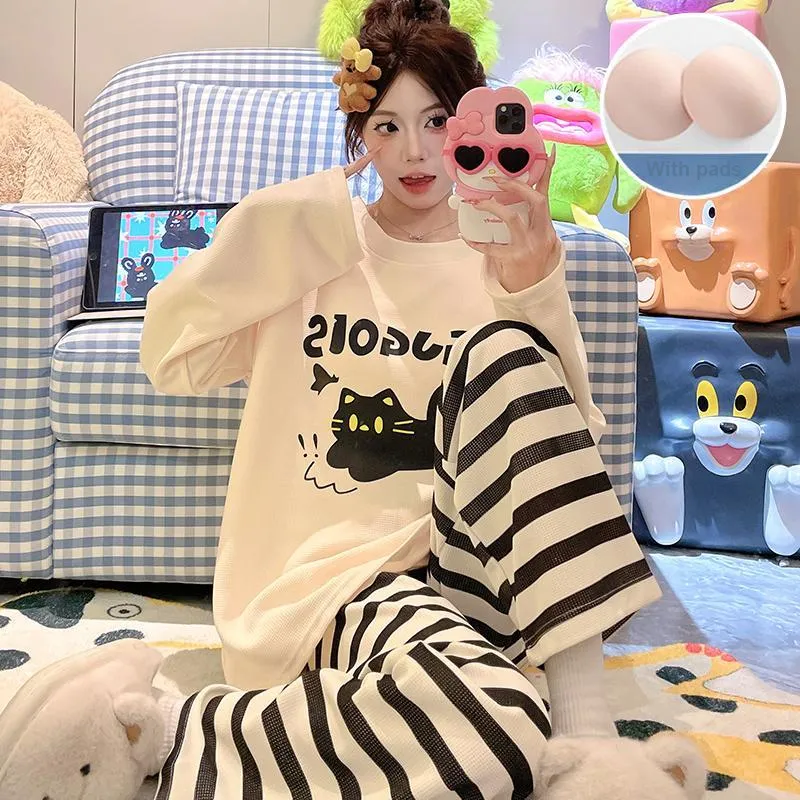 Lan Miao Pajama Set Women's Image Color-1