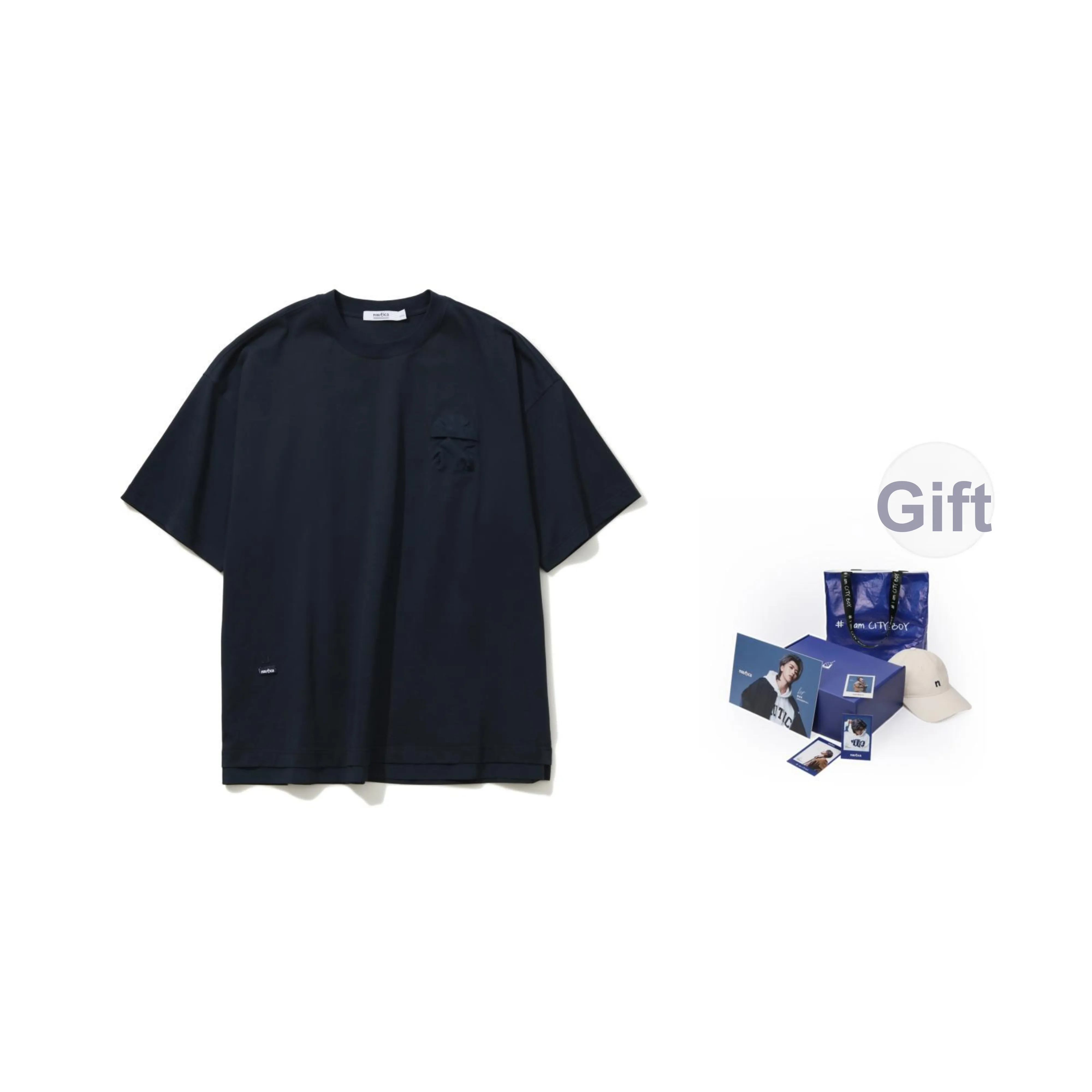 Nautica White Sail T-Shirt Мужская