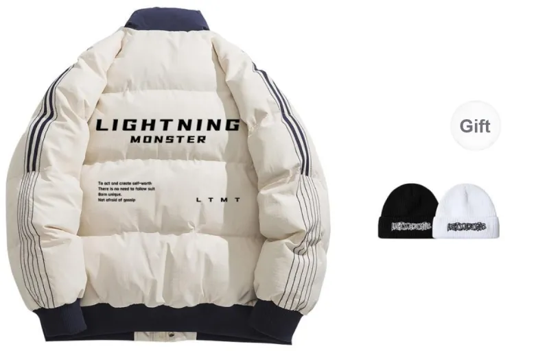 LIGHTNING MONSTER Puffer Jacket Unisex-5