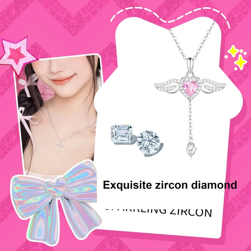 Barbie Sterling Silver Necklaces Women's-3
