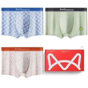 MIIOW Underpants Men's Box 3 Pack