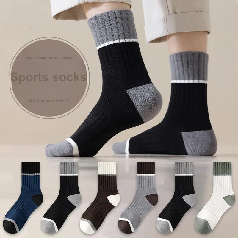 Yalu Mid Calf Socks Men's 3 Pack-5