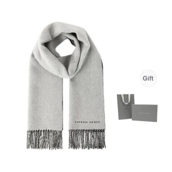 VANESSA HOGAN 100% Wool Knit Scarves Unisex