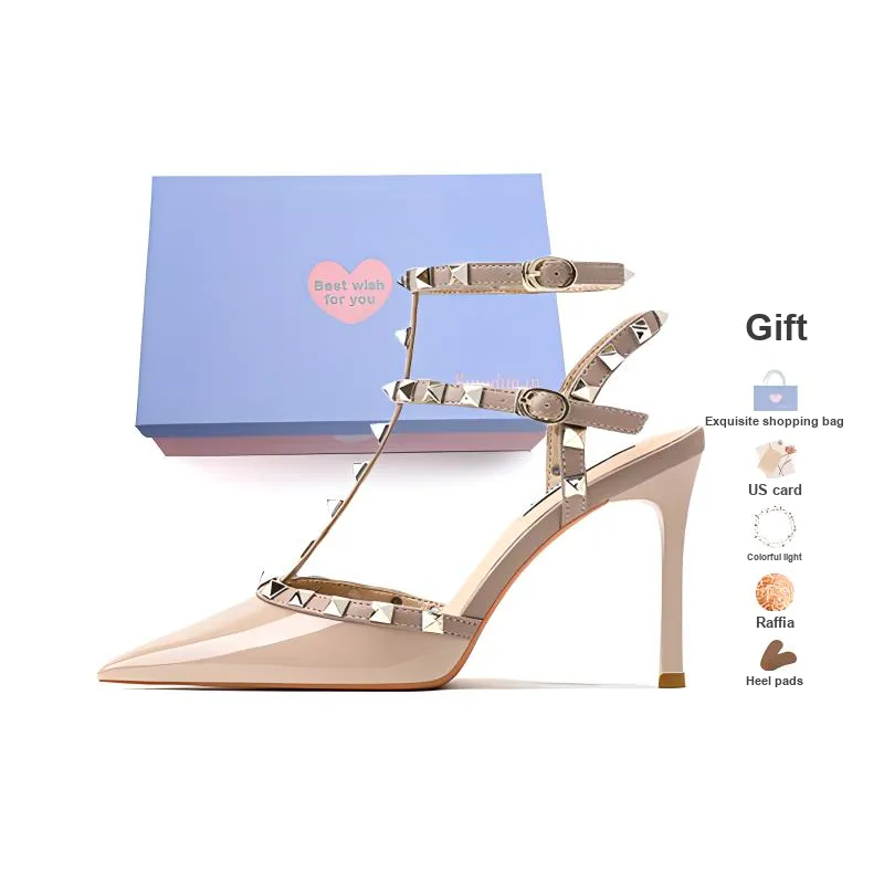Xingdiman Slim Heel High Heels 9cm 7cm Women's Gift Box Set