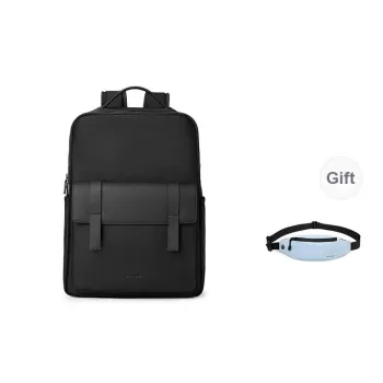 PIERRE CARDIN Ballistic Nylon Backpack Tubas Men's Black