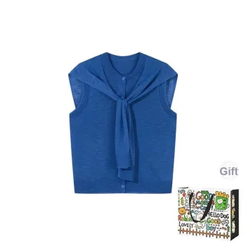 Dippanis Knitwear Women's Klein Blue Shopping Bag