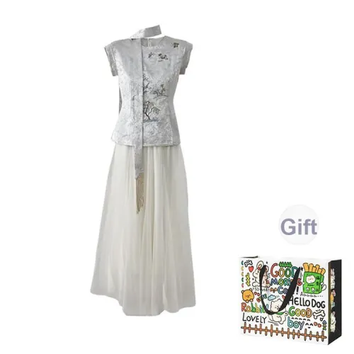 OURUOKE Two Piece Skirt Sets Women's