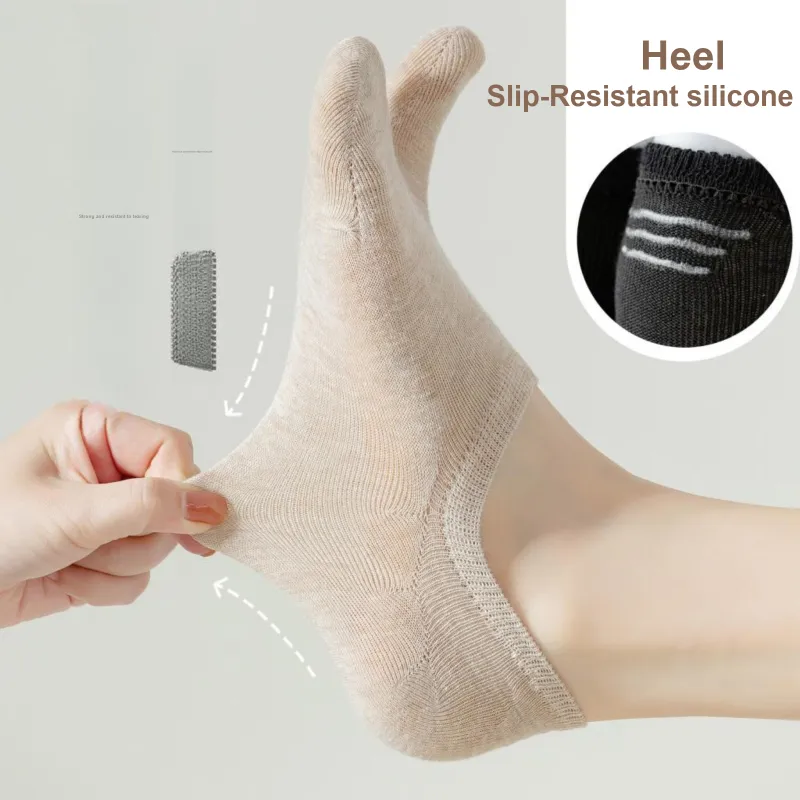 XXLLG No Show Socks Women's 4 Pack-2