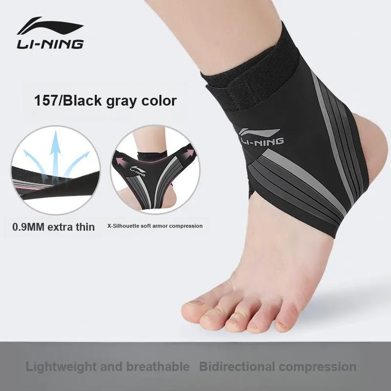 LiNing Ankle Braces Soccer Cycling Unisex Polyamide, Polyester, Elastane-1