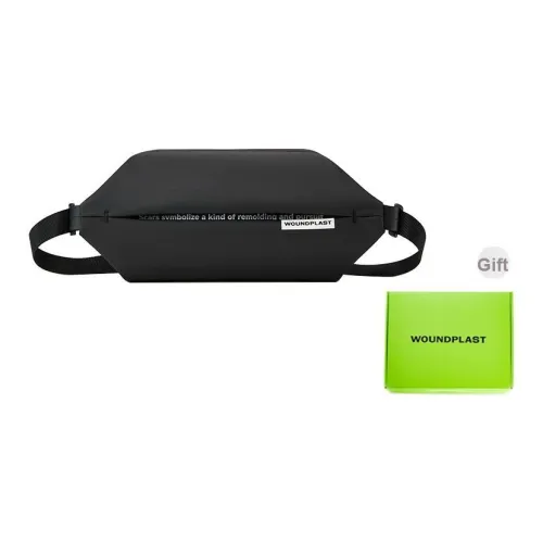 WPT ПУ (полиуретан) Нейлоновая сумка через плечо Сумка-пельмени Бананка Сумка через плечо Sling Маленькая унисекс черная белая