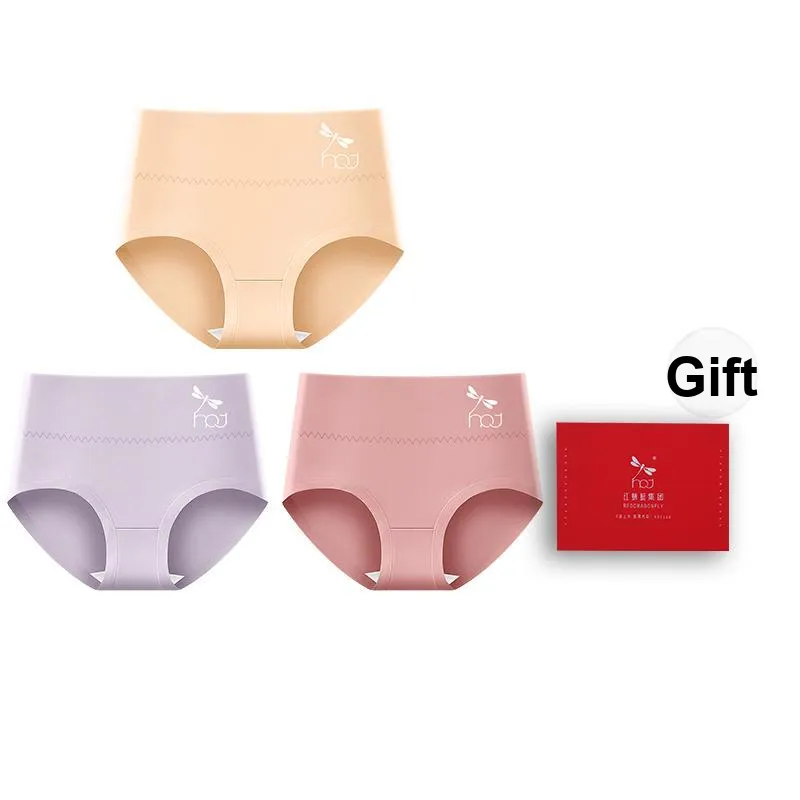RED DRAGONFLY Cotton Panties Women's 3 Pack Gift Box Set
