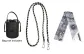 [Style 2]110cm Crossbody with Leather Chain+Crane Silk Scarf