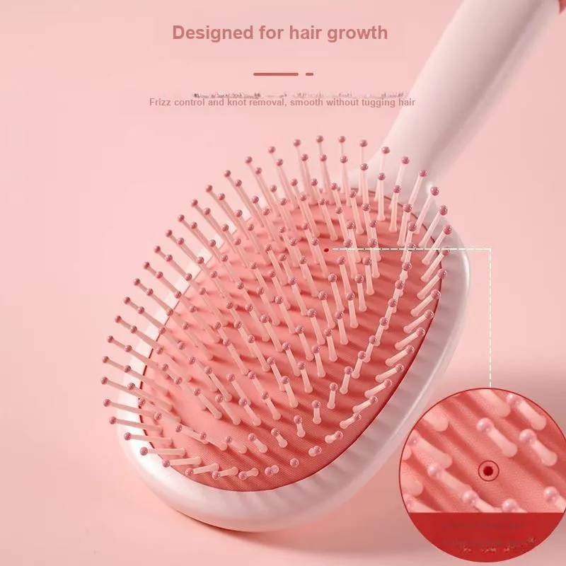 ZHENZI Cute Airbag Long Hair Curling Tool For Voluminous Style Comb Promote Head Microcirculation-7
