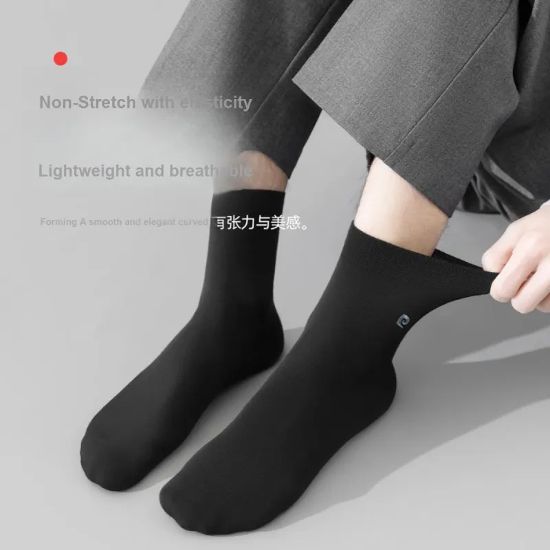PIERRE CARDIN Mid Calf Socks Men's 5 Double Box-5