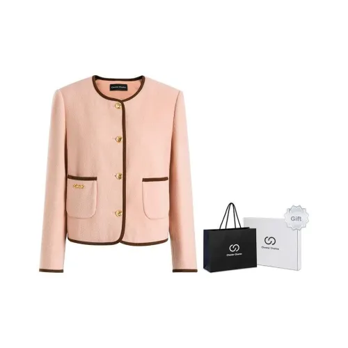 Chester Charles Куртки Пальто Женские Розовый