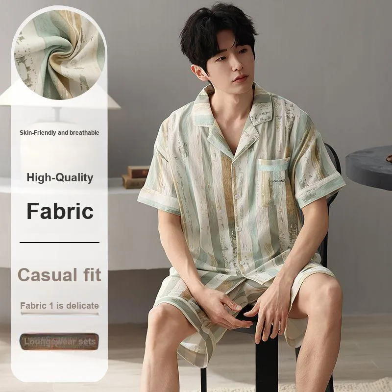 XISHE Men Pajama Sets-1