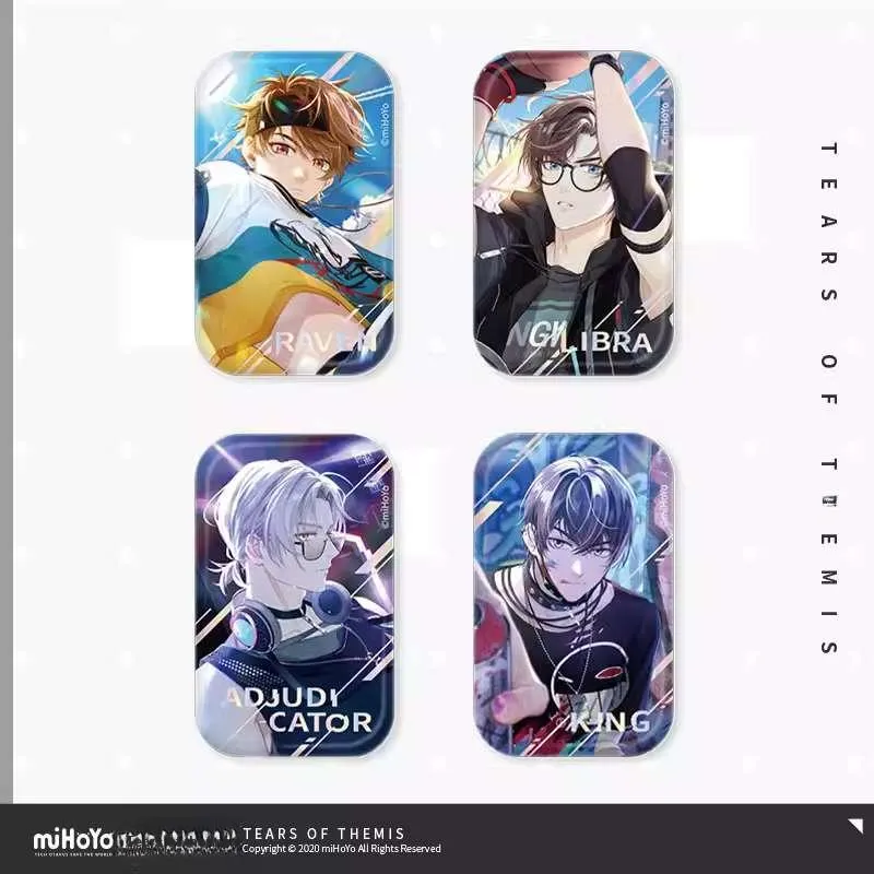 MIHOYO Tears Of Themis, Artem Wing Energetic Trendy Night Collection Badges-1