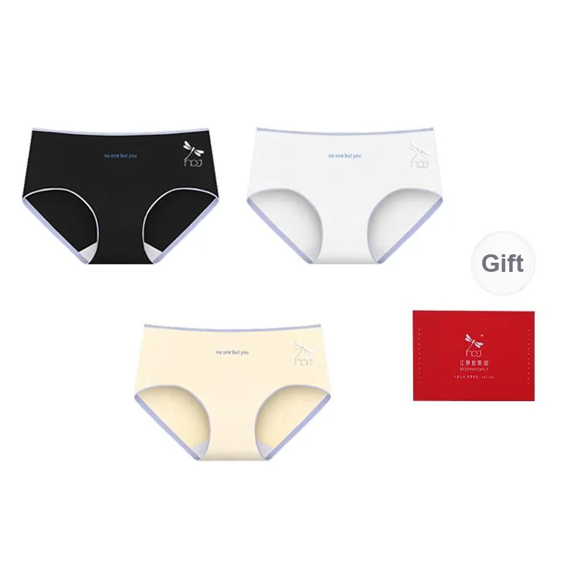 RED DRAGONFLY Underpants Women's 3 Pack Gift Box Set-9