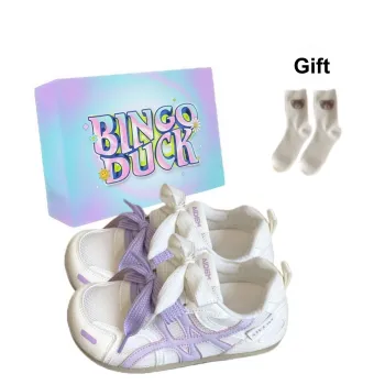 BINGO DUCK Slip Resistant Skateboard Shoes Women's