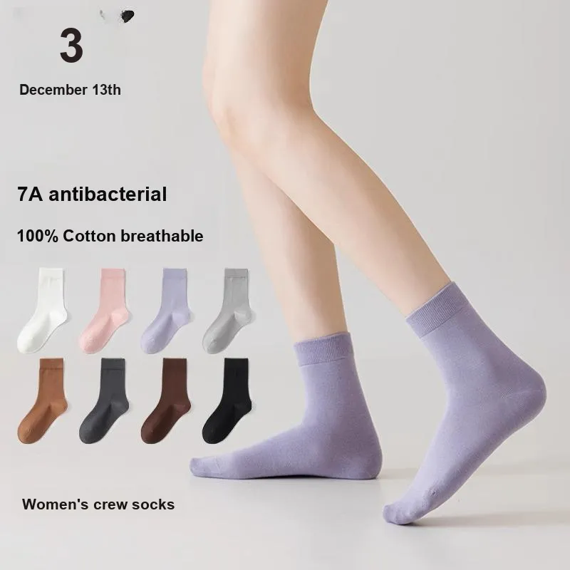 Thirteen day Season Mid Calf Socks Women's 5 Pack-43