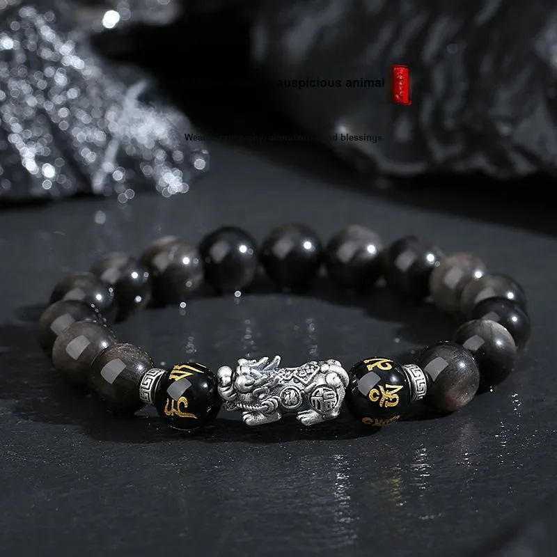 Regalrose Obsidian Bracelets Women's-1