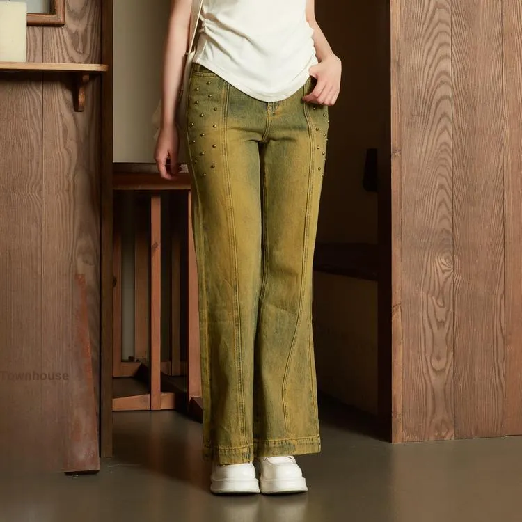 SETIROM Jeans Women's Green-2