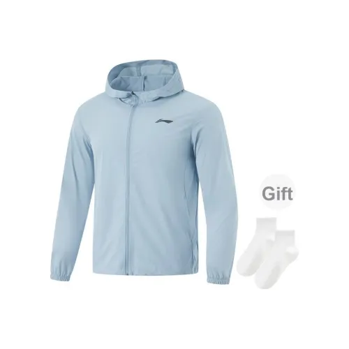 LINING RUNNING Collection Тренчкот Унисекс Мягкий матовый Синий