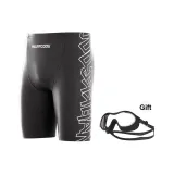 Black White (Black White Letter Version)+Black Swim Goggles