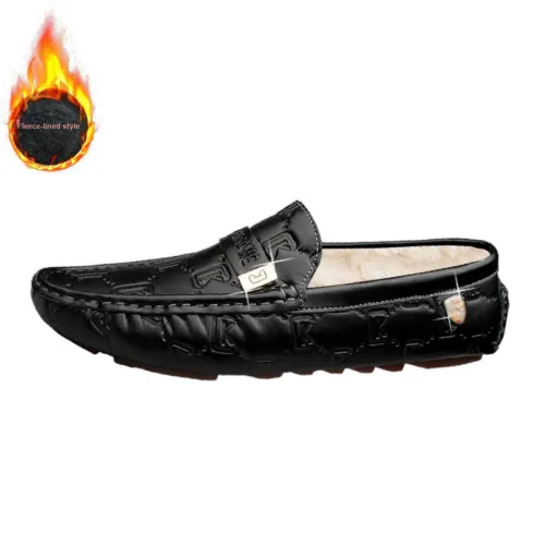 CKVUSAMG Gommino Loafers Men Black