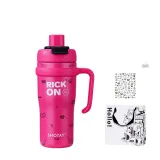 Rose Red+Kitten Puppy Sticker+Graffiti Shopping Bag