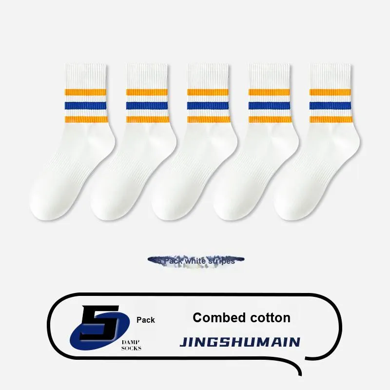 ROBINHOOD Mid Calf Socks Men's 5 Pack-11