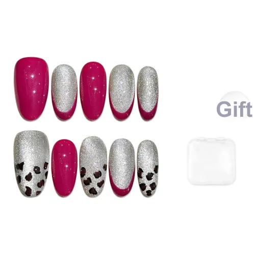 Song Biography Розовый Мягкий Элегантность Премиум Feel False Nail Короткий Круглый 20 мм