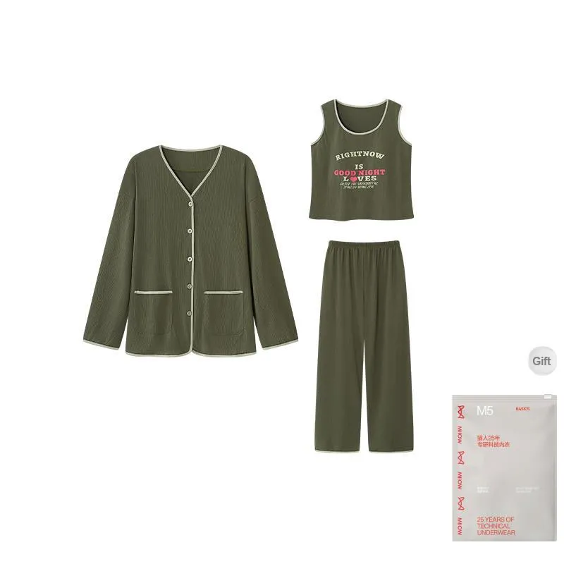 MIIOW Trend Party Series Pajama Set Women's Shopping Bag-0