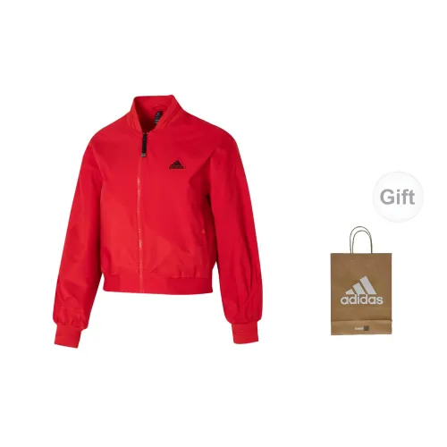 Adidas Jackets Women's New Year Red+Gift Bag