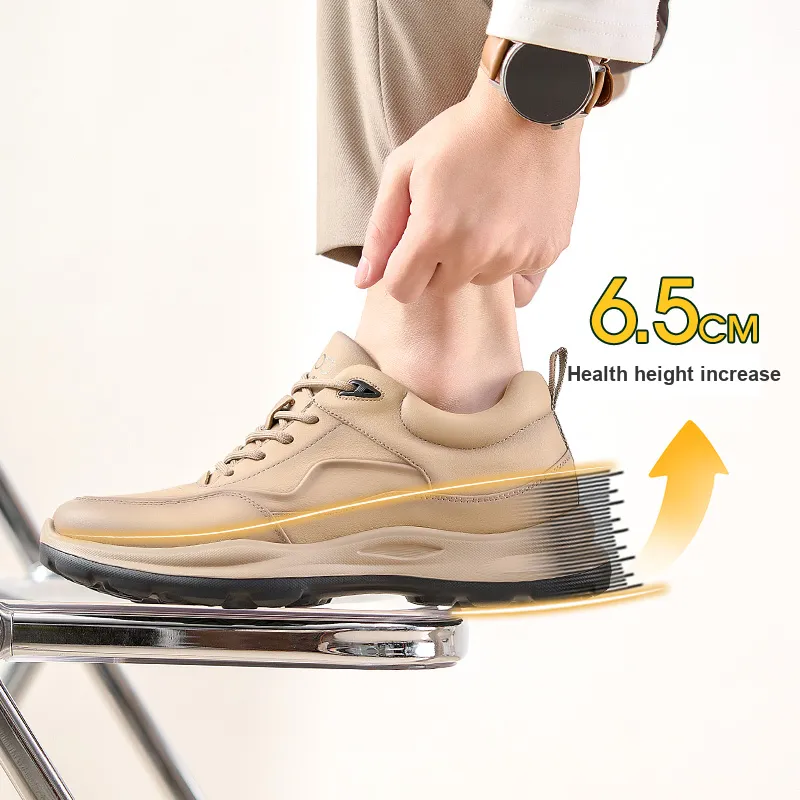 GOG Lightweight Height Increasing Low Top Casual Shoes Men's-7
