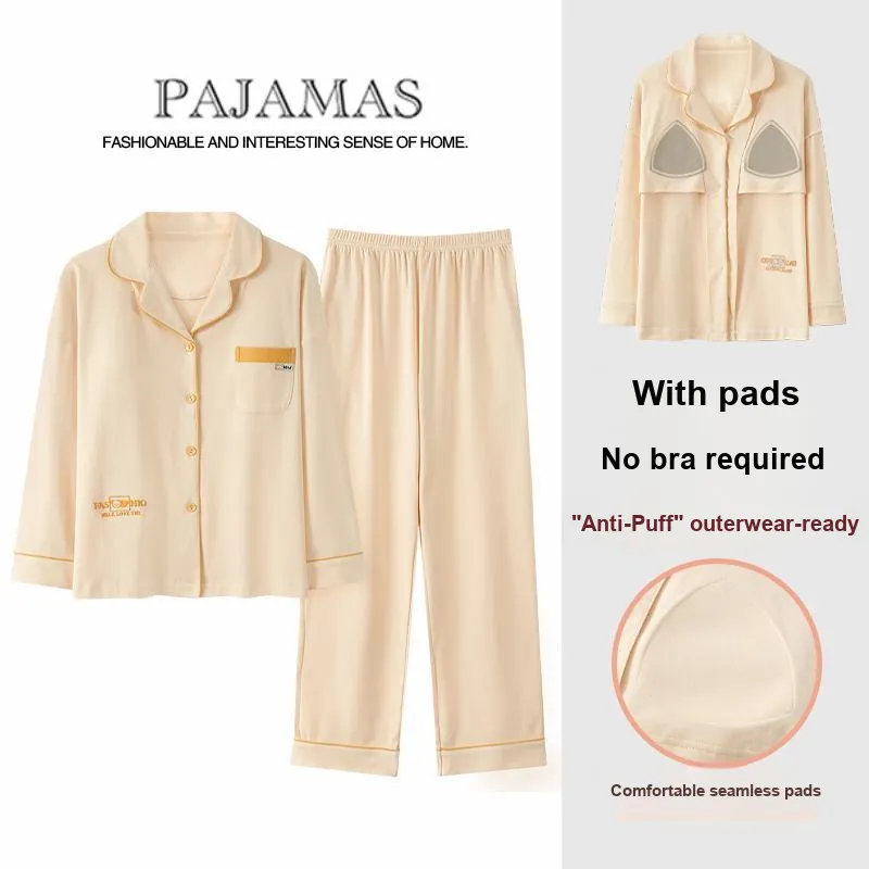 The Story Of The Flower Season Pajama Set Women's Wheat-1
