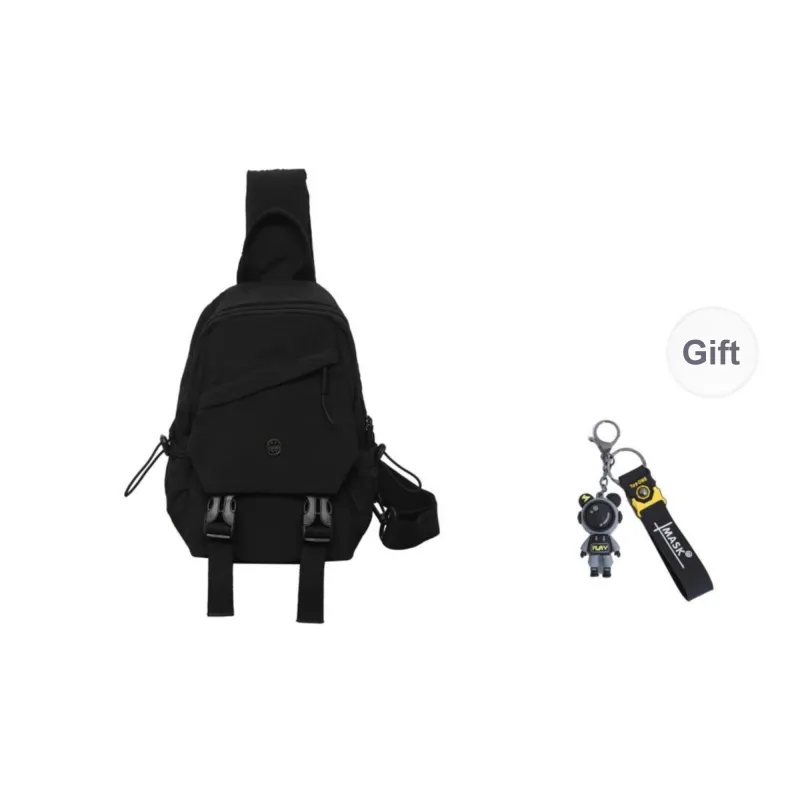 GOBLIN SHARKS 1759 Nylon Backpack Regular Unisex Gray/Black/Khaki/Green-26