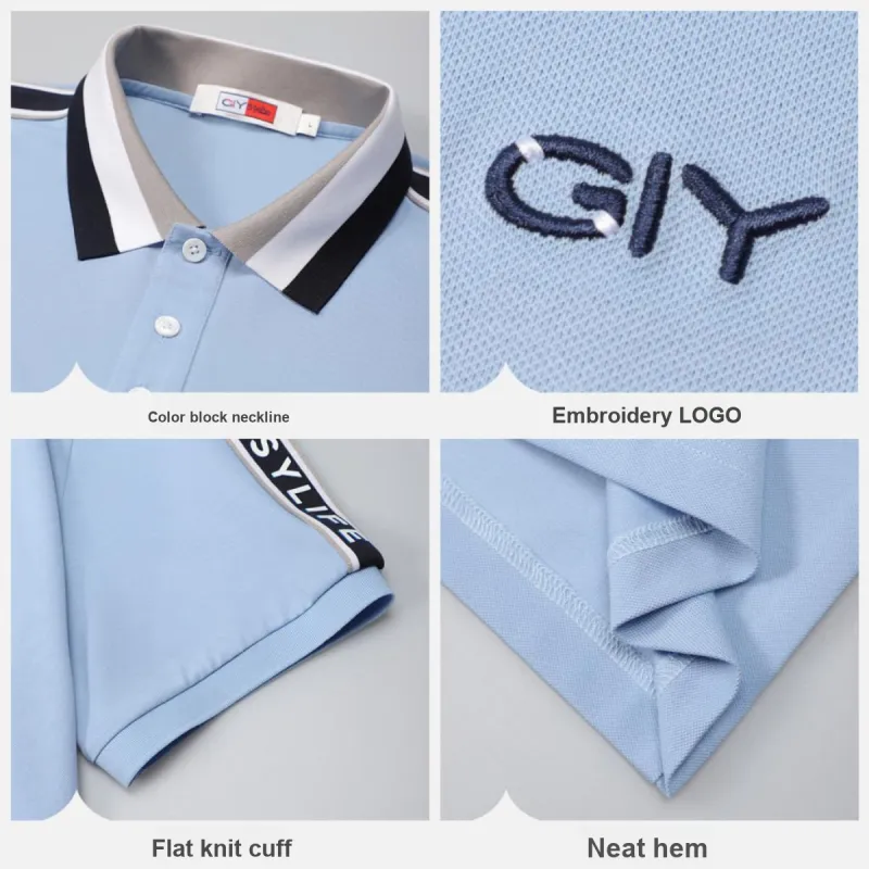 GY Goldlion Polo Shirts Men-6